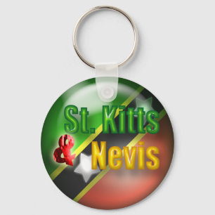 St. Kitts & chaveiro de Nevis