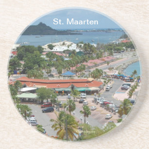 St. Maarten - porta copos da baía de Marigot