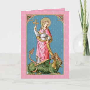 St. Margaret de Antioquia (SAU 038) Cartão de Boas
