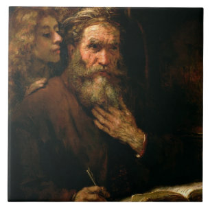 St Matthew e o anjo, 1655-60 (óleo em canvas)