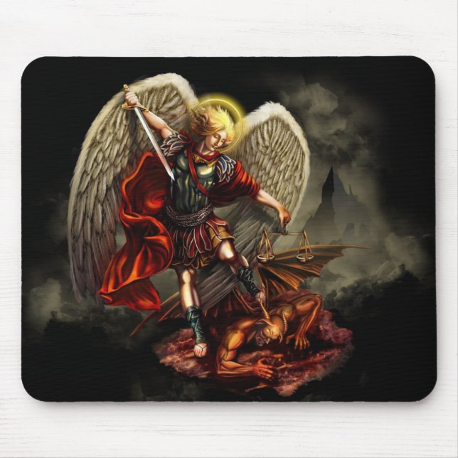 St Michael Mousepad (Frente)