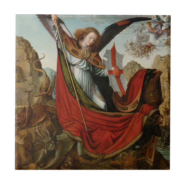 St Michael the Archangel Angel Saint - Gerard (Frente)