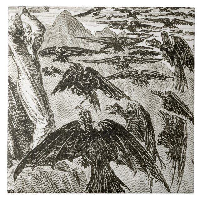 St Patrick e os pássaros do demónio, 'do Trias T (Frente)