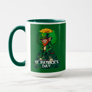 St Patrick’s Day Pot of Gold - caneca