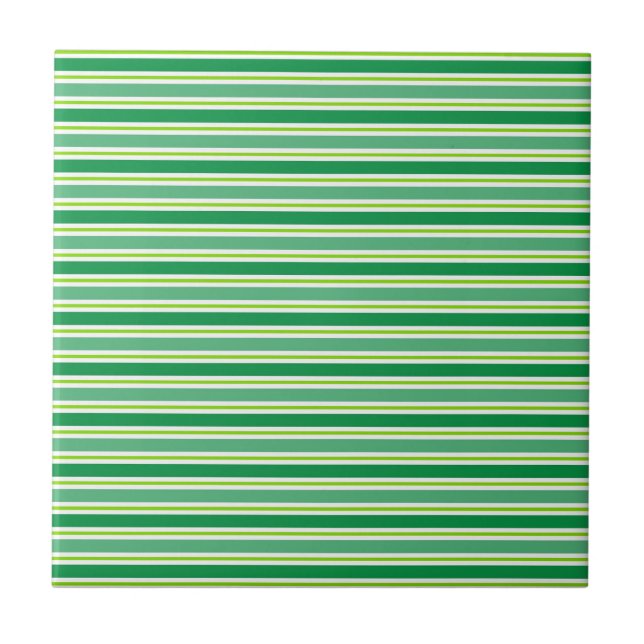 St. Patrick's Day Green Stripes Pattern-54608 (Frente)