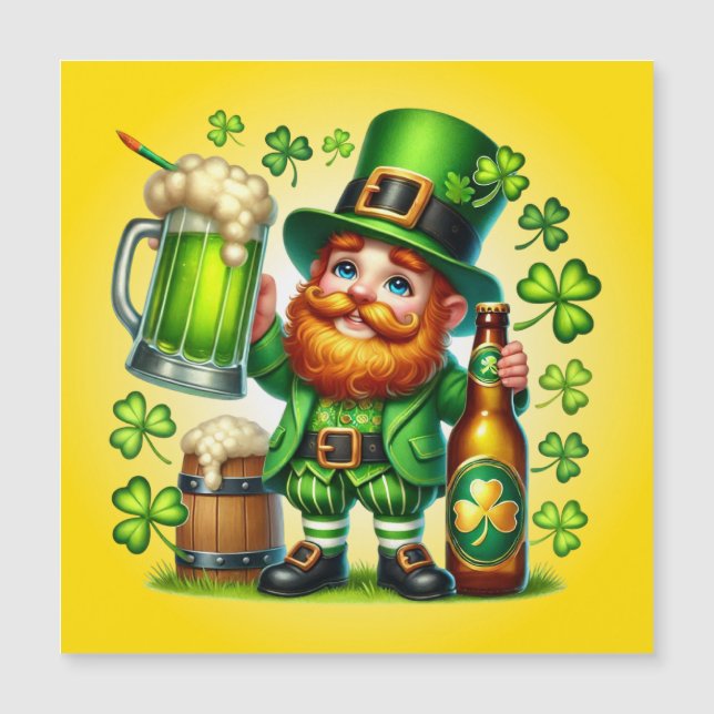 St. Patrick's Day Leprechaun Beer Design-65218 (Frente)