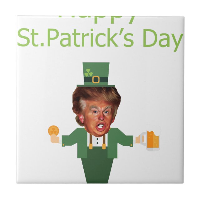 st patrics trump leprechaun (Frente)