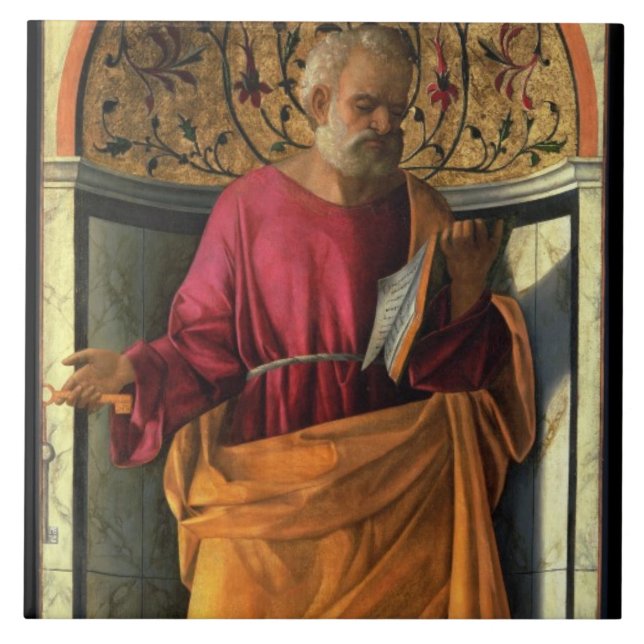 St Peter (tempera em canvas) (Frente)