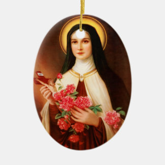 St. Thérèse de enfeites de natal de Lisieux