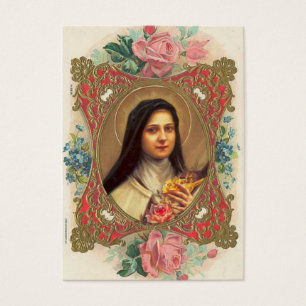 St. Therese do católico os cartões santamente da