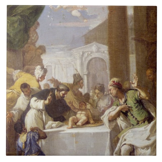 St. Vincent Ferrer que executa um milagre (Frente)