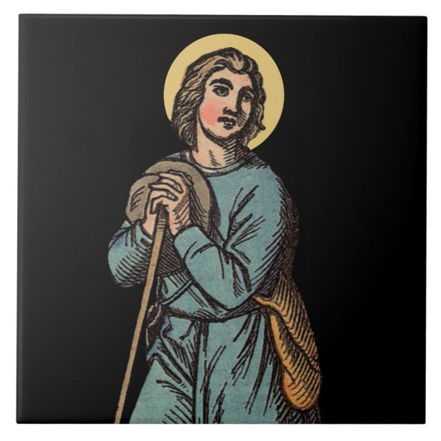 St. Wendelin Pastoreando Ovelhas (Frente)