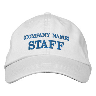 STAFF Boné | Boné de Equipe Bordado Personalizado