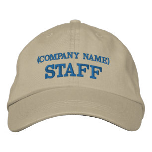 STAFF Boné   Boné de Equipe Bordado Personalizado 