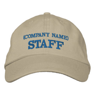 STAFF Boné | Boné de Equipe Bordado Personalizado