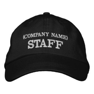 STAFF Boné | Boné de Equipe Bordado Personalizado