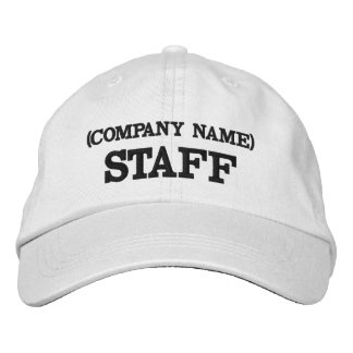 STAFF Boné | Boné de Staff Bordado Personalizado |
