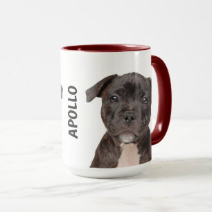 Staffordshire Terrier caneca personalizada