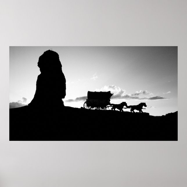 Stagecoach Impressão poster (Frente)