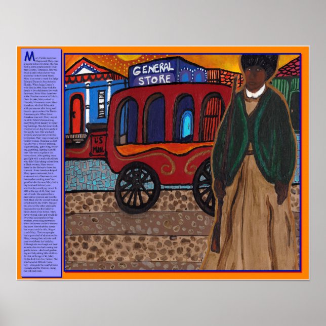 Stagecoach Mary Fields Poster (Frente)