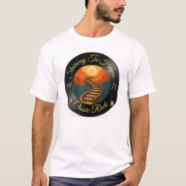 "Stairway to Heaven" Camiseta de Rock Clássico 