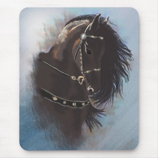 Stallion Portrait - Mousepad (Frente)