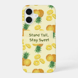 Stand Tall, Stay Sweet Pineapple pattern