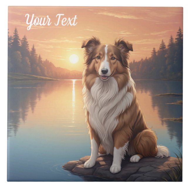 Standard Collie por Lago (Frente)