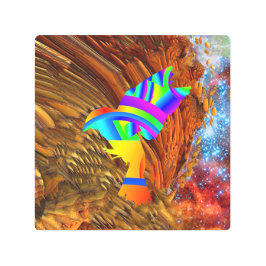 Star Bird Metal Wall Art