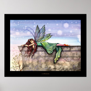 Star Gazer Fairy Poster por Molly Harrison