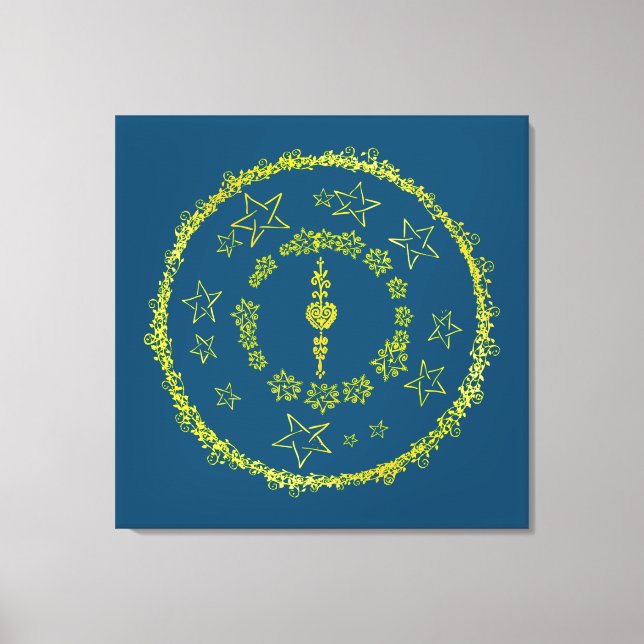 Star Mandala - Canvas (Frente)