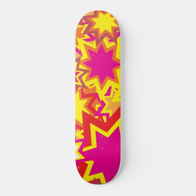 Star Power Skateboard (Frente)