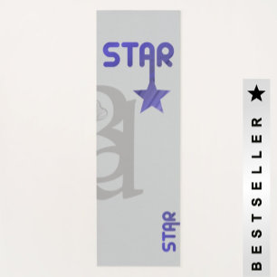 STAR Tapete de Yoga Fitness Abstrato Tendência Lav