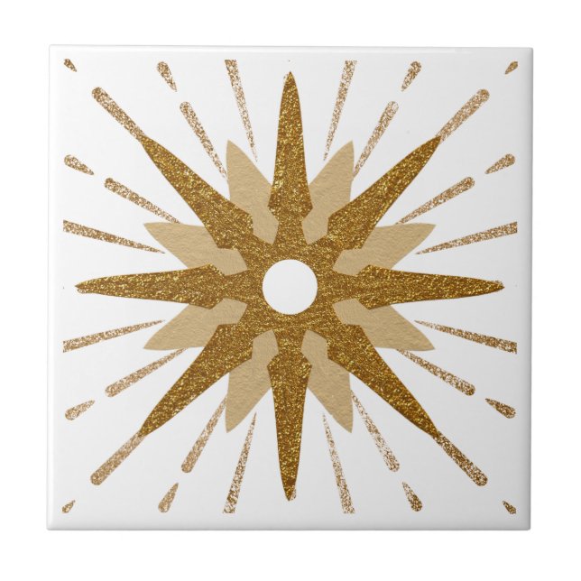 Starburst Dourado e branco a frio (Frente)