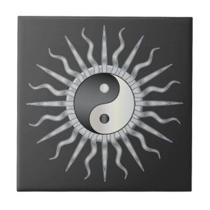 Starburst preto Yin Yang