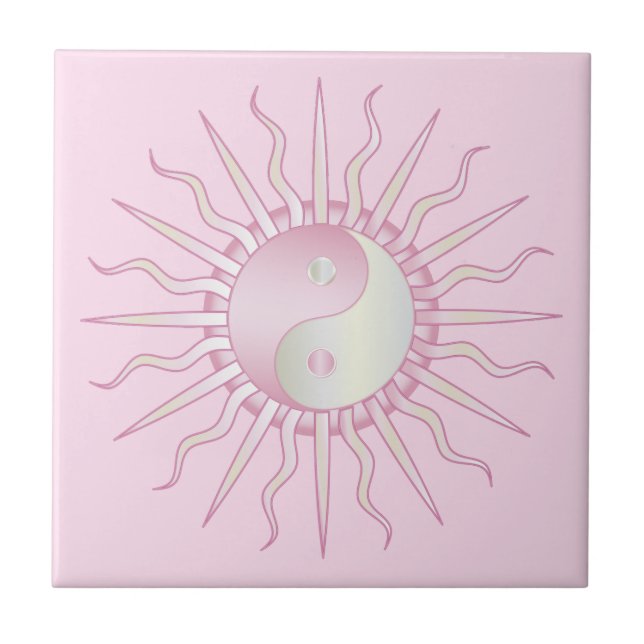 Starburst Rosa Yin Yang (Frente)