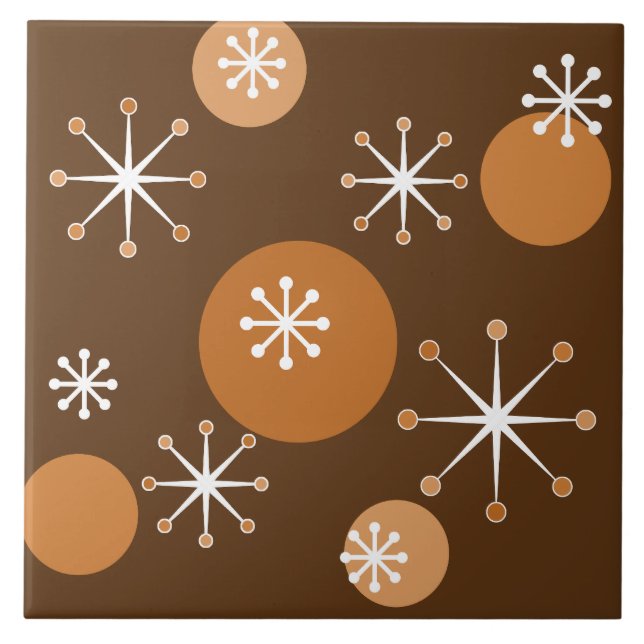 Starbursts da Era Atômica Queimados Laranja (Frente)