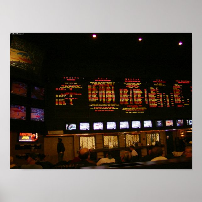 Stardust Las Vegas Sportsbook Poster (Frente)