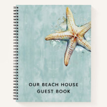 Starfish "1" — Livro de convidados da Beach House