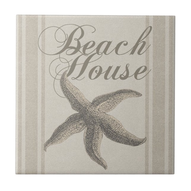 Starfish Beach House Seashore Coastal (Frente)