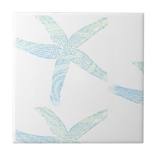 Starfish Coastal Beach Teal Blue Aqua Gift (Frente)