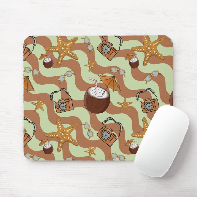 Starfish, Coconuts e Câmeras Mousepad (Com mouse)