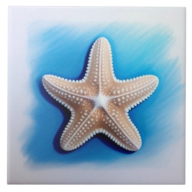 Starfish Crayon Drawing (Frente)
