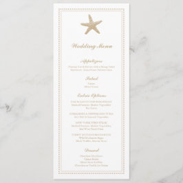 Starfish Graceful | Menu Casamento