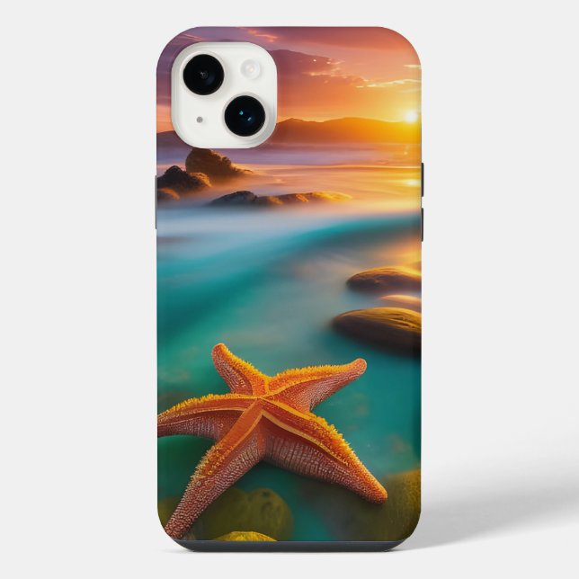 Starfish na praia no Dawn (Verso)