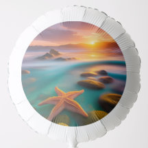 Starfish na praia no Dawn