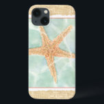 Starfish náutico na água<br><div class="desc">Esta pintura de Chariklia Zarris fará você sentir um mundo de diferença toda vez que você olha para ela. Você pode se imaginar na praia caçando estrelas-do-mar ou brincando na areia. A imagem de Zarris é perfeita para aqueles que amam a vida marinha e querem levá-la para onde quer que...</div>