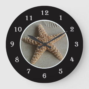 Starfish no Relógio de Parede da Praia