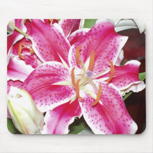 Stargazer Lily Mousepad (Frente)