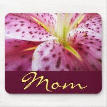 Stargazer Lily Personalizada Mousepad